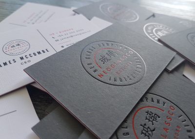 NZ business cards, designed by Pinc