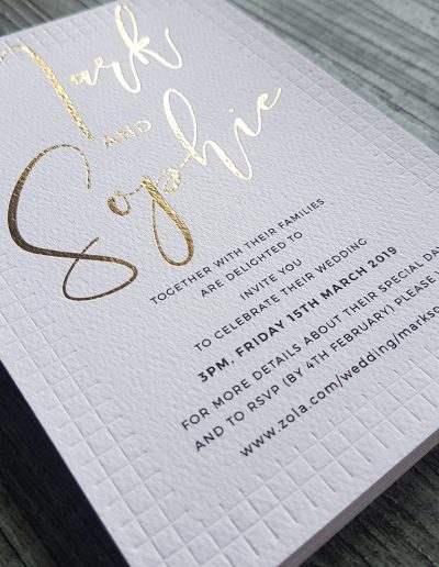 Hibiscus Coast graphic design, printers for NZ wedding invitations
