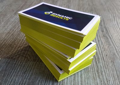 Edge painting to help your business cards stand out!