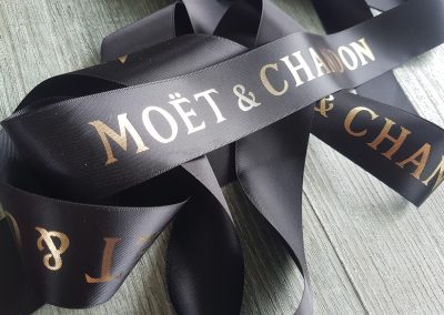 Moët & Chandon branded ribbon
