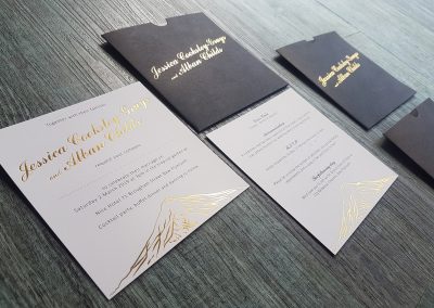 Wedding invitation envelopes, sleeves, pocketfolds NZ