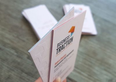 Thick, premium business cards