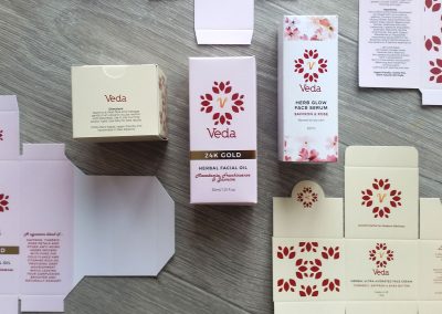 Skincare product box design and manufacture